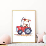 traktoros boci falikép gyerekszobába mARTás